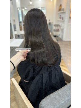 ボアップ(boappu) #イルミナカラー#ロングヘア#ダークカラー