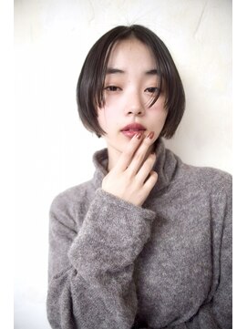 アール 北千住店(ar) 切りっぱなしマッシュショート/酸性ストレート/ 北千住