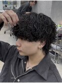 シャドウパーマ波巻きスパイラルパーマウルフパーマ名古屋駅栄駅