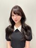 韓国ヘア/レイヤーカット+透明感カラー　￥16,830