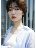 トリッカ 銀座(tricca)&nbsp;ショートレイヤー/ハンドブロー/似合わせカット