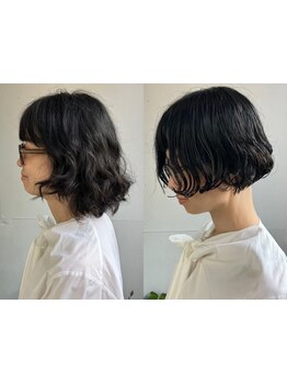 “クセを活かす”カット技術で似合わせStyle◆広がる髪やうねりも扱いやすく綺麗にまとまるデザインに◎
