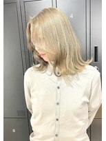 モアナ ルア バイ ヘッドライト 平塚店(Moana Lua by HEADLIGHT)&nbsp;【Moana Lua平塚】#ブロンド#ダブルカラー#ハイトーン#ブリーチ