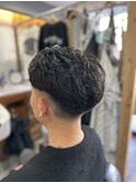 #MEN’S HAIR#サーフカール#刈り上げセンターパート#船橋