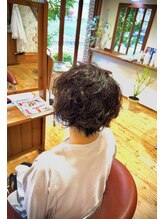 クレフ(clef) 癖を活かしたスタイリング