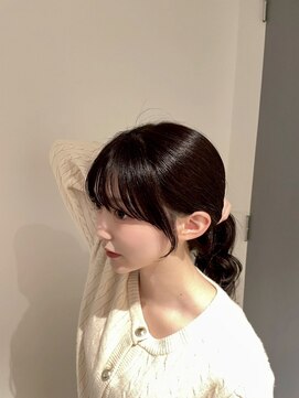 リノア 鵠沼海岸(LINOA) 韓国風顔周りカット!