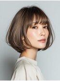 クラゲヘアー/小顔/ココアベージュ/オリーブグレー/川西