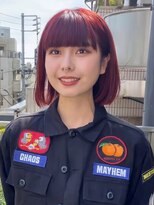 サンチャサロン(sancha salon) チェリーレッドBob