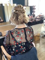 美容堂&nbsp;ボブハーフアップ