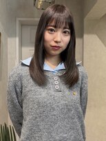 ゼスト クレス(ZEST Cres)&nbsp;【立川CRES佐藤】ブリーチなしグレージュ