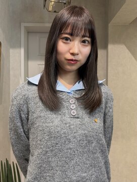 ゼスト クレス(ZEST Cres) 【立川CRES佐藤】ブリーチなしグレージュ