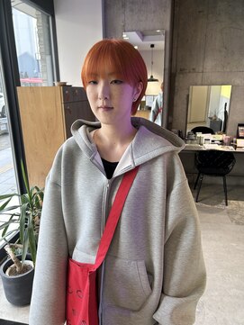 ミリ(milli Produce by ITAKURA) 丸みショートオレンジ