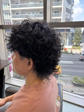 ヘアールーム プリズム(Hair room Prism) メンズウルフスパイラルパーマ