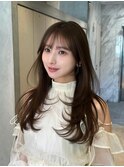 韓国顔周り/バタフライカット/ワンホンレイヤー北千住