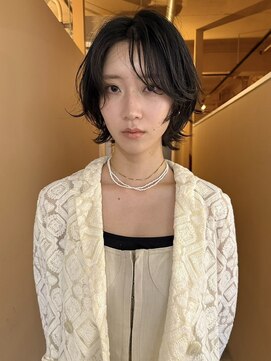 モクレン(mokuren.) ショートレイヤーボブ