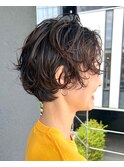 ショートパーマ/ハンサムショートパーマ