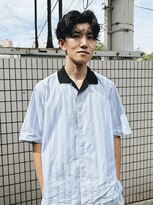 レガシーヘアーデザイン(Legacy hair design)&nbsp;kazu・センターパート・グランジパーマ