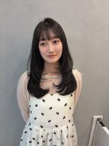 ジーナ  札幌大通(Zina)&nbsp;髪質改善＊ワンホンレイヤー＊韓国風＊小顔＊暗髪＊Zina札幌大通