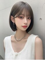 レア 銀座(Le'a) 韓国ボブレイヤーボブレイヤーボブ髪質改善ボブ20代ミニボブ