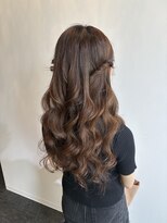 ヘアセット専門サロン by OKINAWA WATABE WEDDING 那覇店&nbsp;ハーフツイン