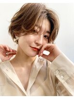 Liora hair【リオラヘアー】【10月上旬NEW OPEN(予定)】 ベージュブラウン/ゆるふわショート/前髪カット/天神
