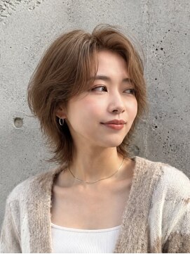 アムリタ 三鷹(AMRITA) 髪質改善/ブラウンヘア/ショートヘア/大人ショート_シオン