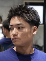 メッツ 原宿(METS)&nbsp;MEN'S/黒髪ベリーショート×テーパーフェード/短髪