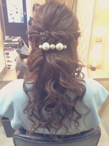 マジックマッシュ(Magic Mush)&nbsp;ねじりハーフアップ