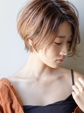 シカタ シーカ 鎌倉(CICATA/ShIKA.) 【CICATA鎌倉 関口】小顔3Dカラーのモードミニマムボブ