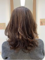 クラップス ヘアデザイン(CLapS hair design) くせ毛もスッキリゆるふわデジタルパーマ＆カラー