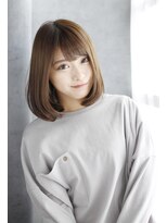 プリズム ヘアーデザイン みずほ台店&nbsp;まとまりよし！重ためボブ☆