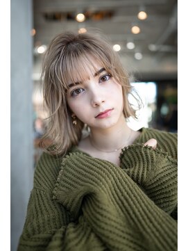 オースティン 錦糸町(AUSTIN) AUSTIN☆外ハネボブアッシュブラウンネオウルフツイストパーマ