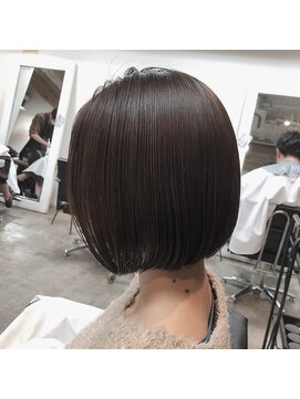 ミラバイグリーン(Mira by green) 【担当JUN】ミニボブ×切りっぱなし