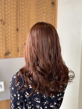 クロエ バイ ラヴィズム 小針店(CLOE by LUVISM) インミナカラー×コーラルピンク☆