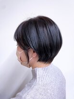 ベルクープス 天王寺店(Belle Coupes)&nbsp;【BelleCoupes】平田澄香 ショートヘア ブルーレッド パープル