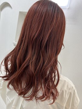 アールモンドヘア新世界 【北見】#ブリーチカラー#ダブルカラー#ピンク