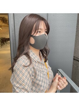 ロロ(ro-ro) 【恵比寿ro-ro】イルミナx前髪xココアブラウンxフリンジウェーブ