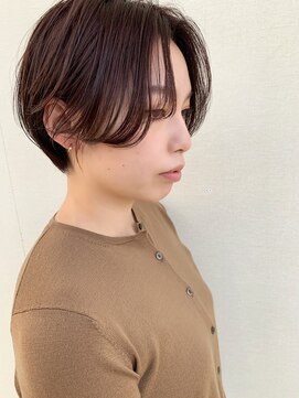 モリオ フロム ロンドン サッポロファクトリー店(morio FROM LONDON) 【morio】2021年ショート大人かわいいハンサムショート