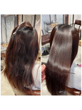 クラッチ 難波(CLUTCH) よしはらスペシャルケア縮毛矯正１