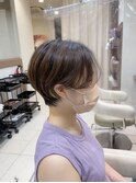 かっこいいも◎可愛いも◎ハンサムマッシュショート