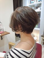 テイクケアオアレナータ(TAKE CARE OR RENATA)&nbsp;RENATA 大人可愛い20代30代40代黒髪前下がりショートボブ丸み◎