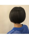 すっきりショートボブ