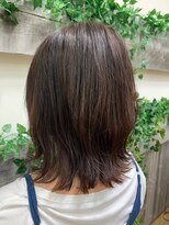 ケープラス(K+plus)&nbsp;ブルーブラウンでも軽やかになる外はね