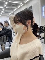 ロンド マーレ 天神大名店(Lond mare) イメチェン/チェリーブラウン/フェミニン/ダークアッシュ/束感