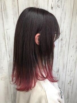 エモート(EMOTE) ピンクグラデーションカラー/ダブルカラー