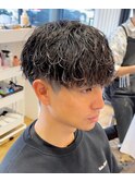 【永久保存版】波巻きパーマ 平針 メンズパーマ 清水
