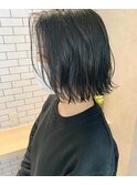 【VALLEY &nbsp;hair &nbsp;care&spa】大人可愛い切りっぱなしボブ