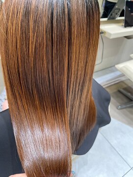 コルソ バイ ケーツー(CORSO by k-two) 艶髪カラー/ストレート/髪質改善