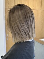 ソワ 錦糸町(soi)&nbsp;ホワイトミルクティーベージュ_ボブ_グラデーションカラー