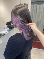 テトラ バイ ネオリーブ 横浜西口店(tetra by neolive)&nbsp;＊ラベンダーインナーカラー＊[横浜/横浜駅]